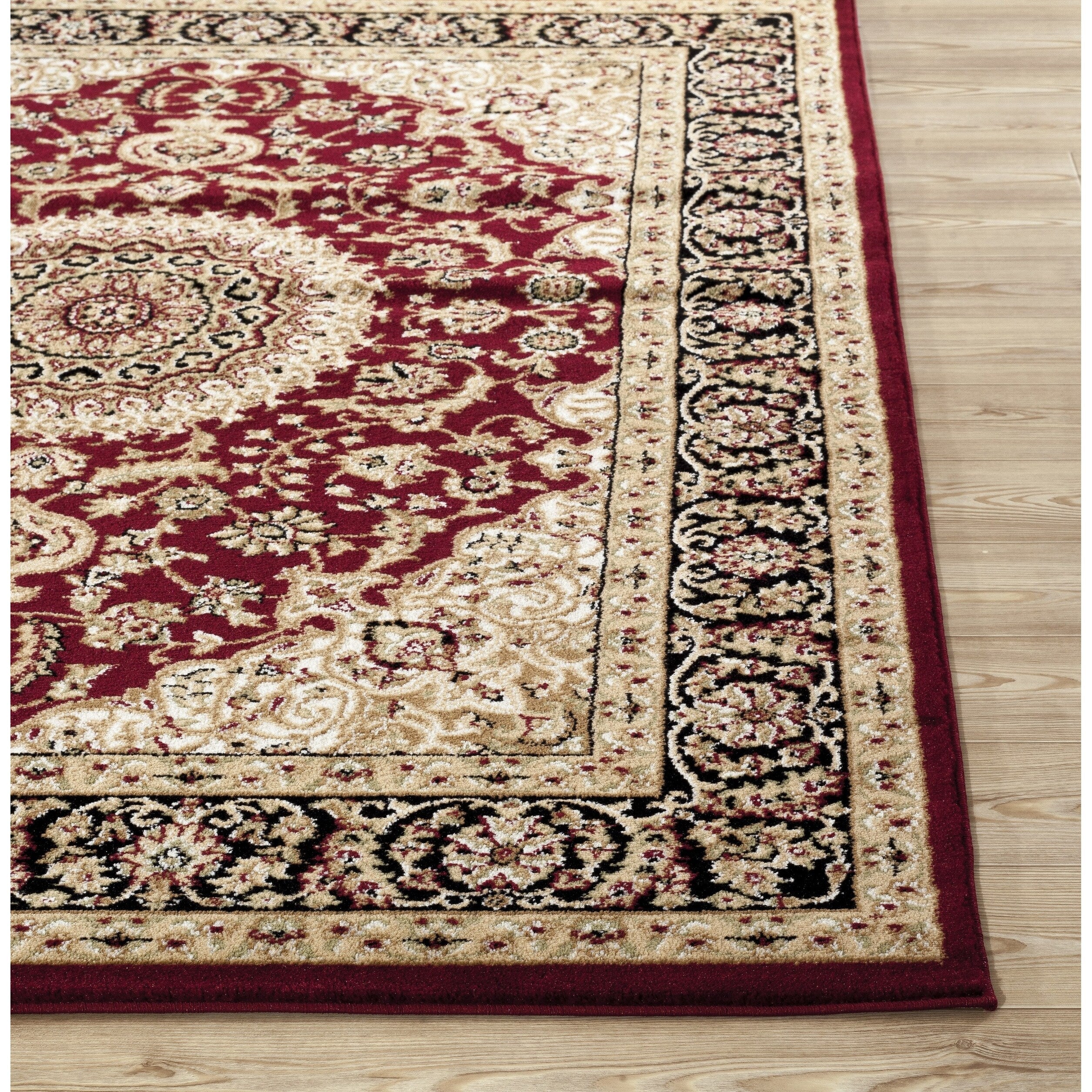 Tapis médaillon oriental traditionnel de la World Rug Gallery
