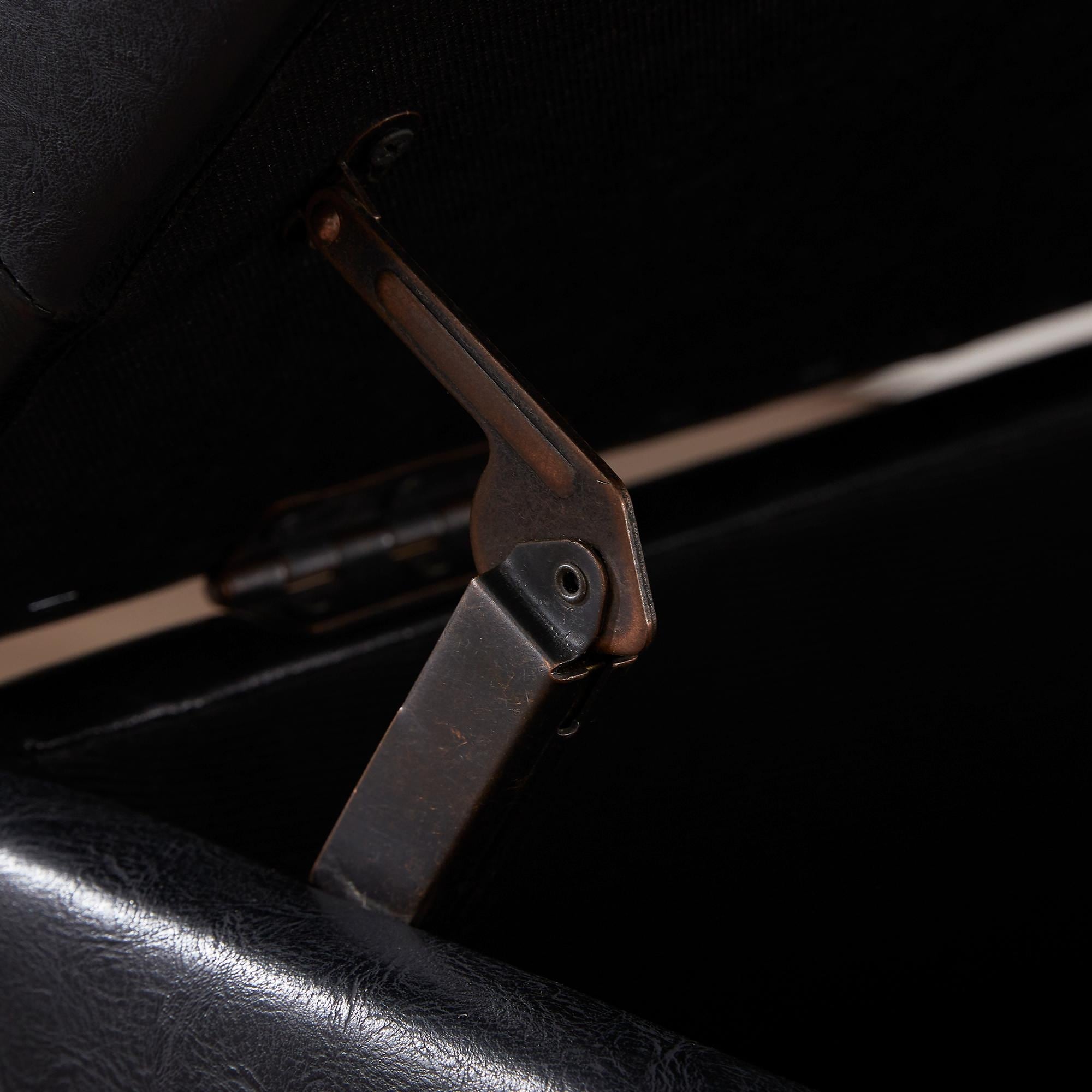 Banc ottoman de rangement capitonné, repose-pieds rectangulaire