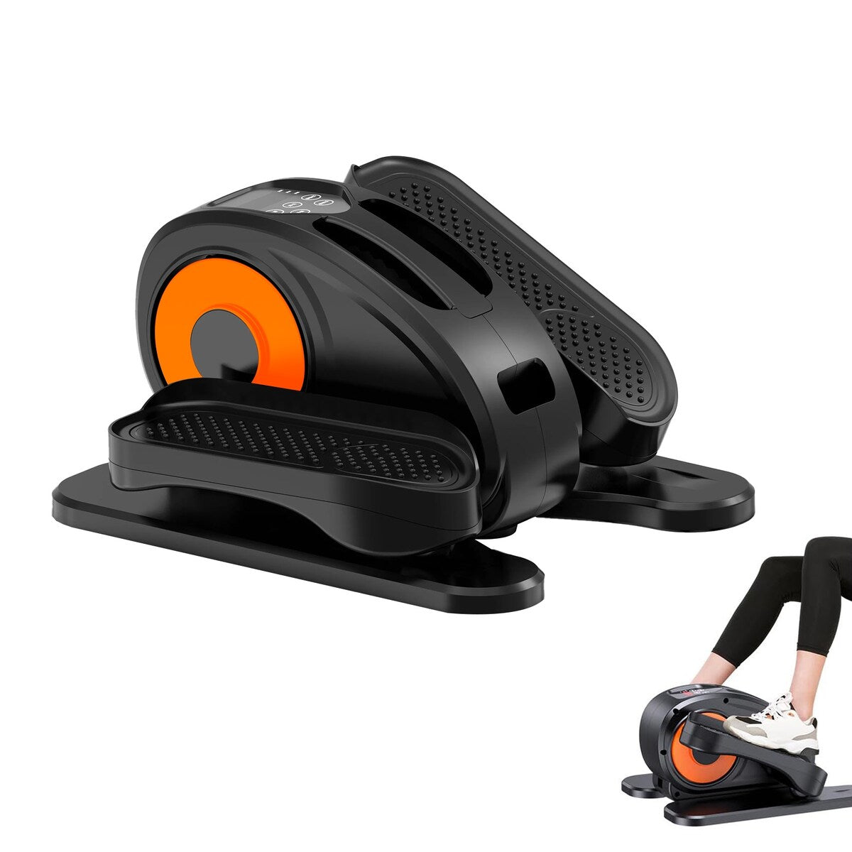 Vélo elliptique sous le bureau, avec télécommande, pédalier assis pour seniors, adultes et adolescents