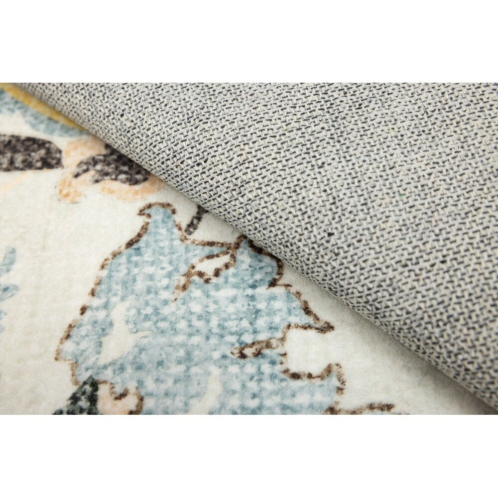 Tapis abstrait moderne vintage