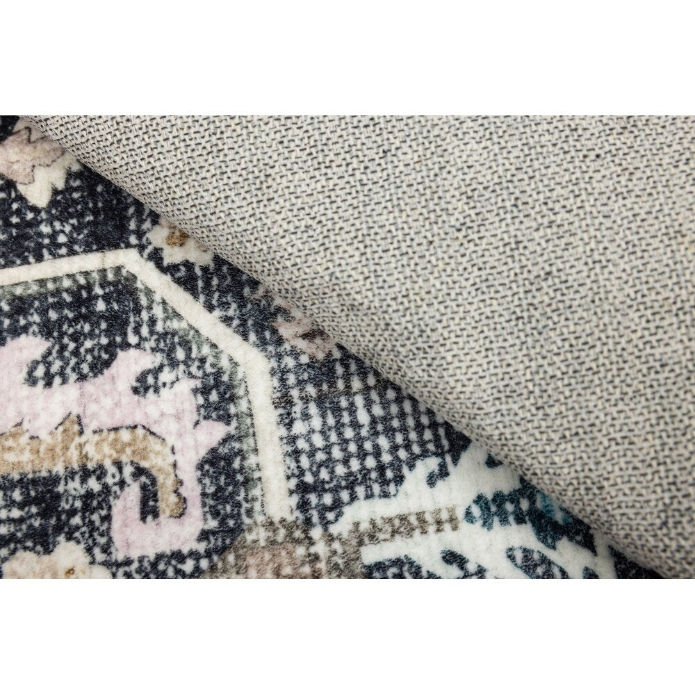 Tapis abstrait moderne vintage