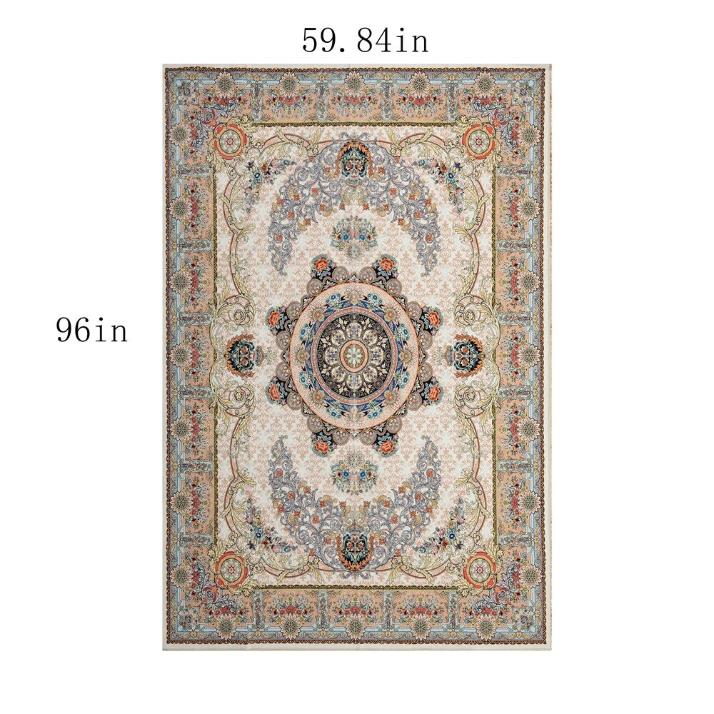 Tapis abstrait moderne vintage