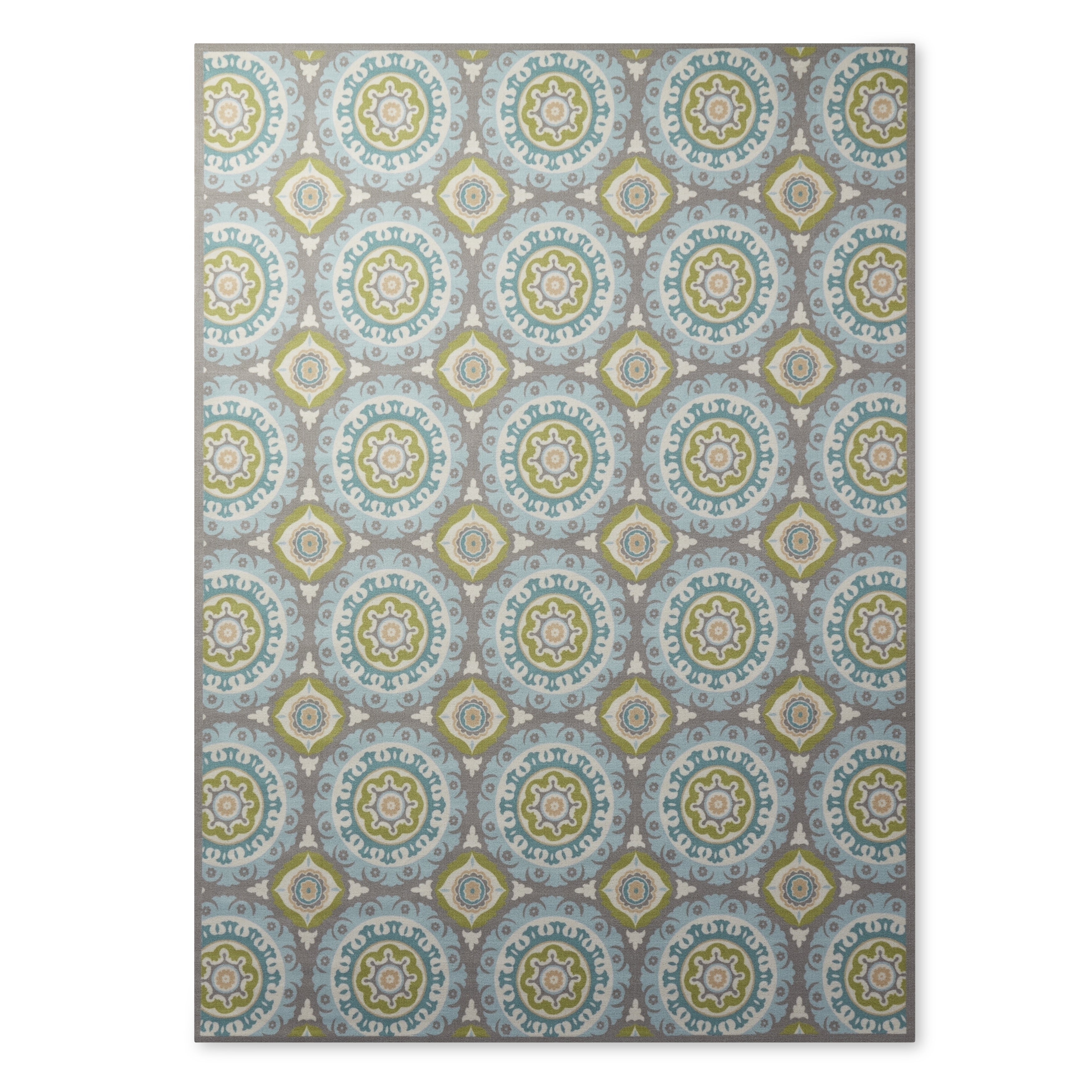 Tapis médaillon bohème d'intérieur et d'extérieur Waverly Sun N' Shade