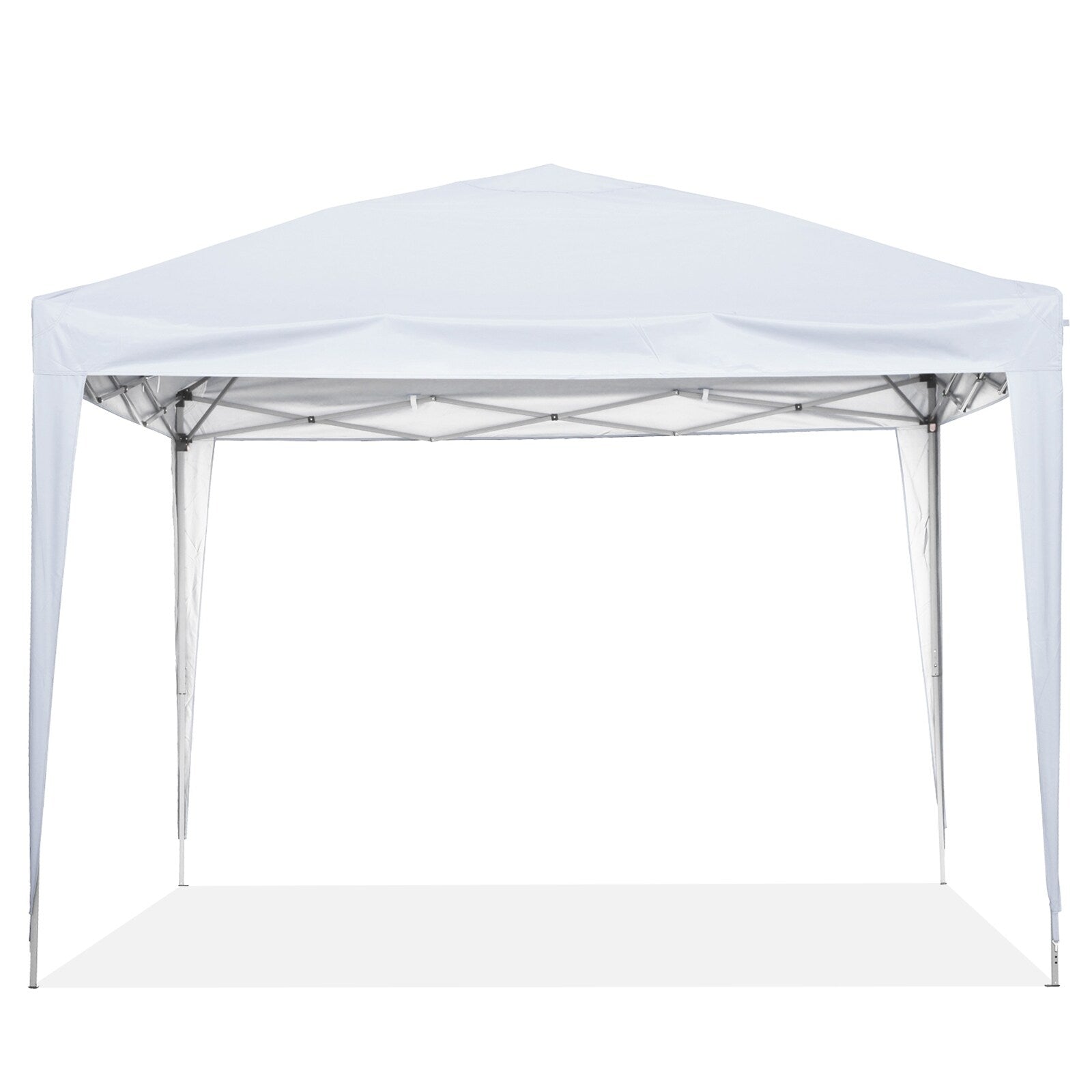 Tente de jardin pop-up Zenova 10' x 10' pour extérieur, tonnelle, fête, mariage