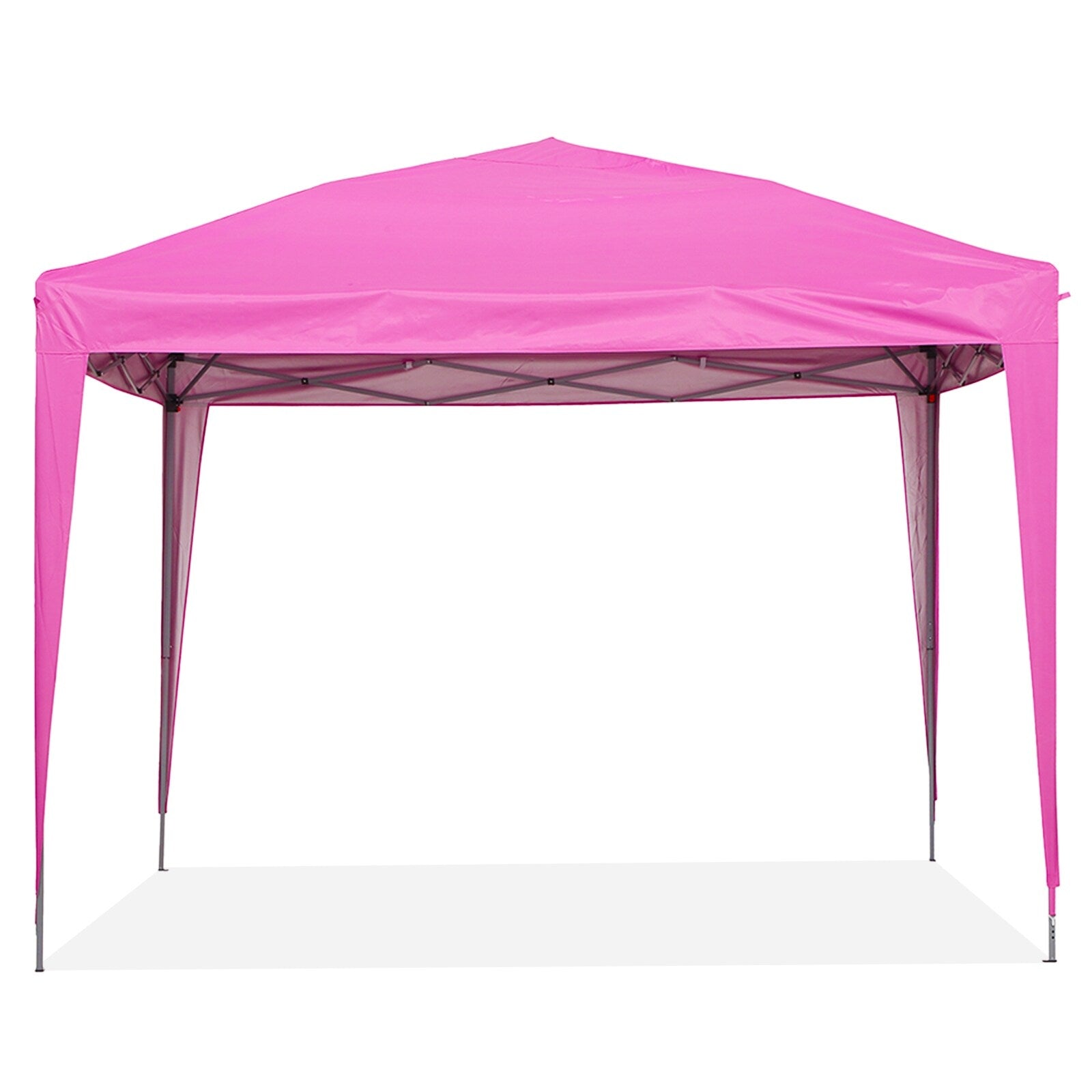 Tente de jardin pop-up Zenova 10' x 10' pour extérieur, tonnelle, fête, mariage