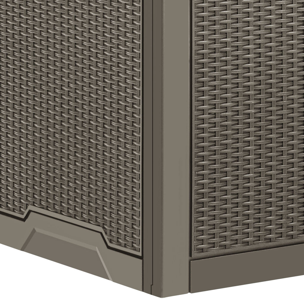 Coffre de rangement extérieur étanche de 100 gallons - N/A