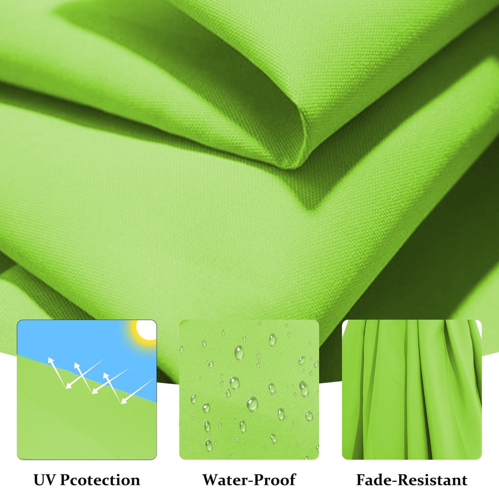 Parasol déporté suspendu à manivelle en acier de 10 pieds