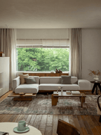 Canapé modulaire en lin Tatami