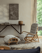 Chaise longue en rotin Nalgae