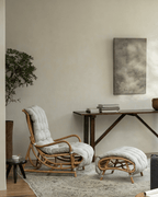 Chaise longue en rotin Nalgae