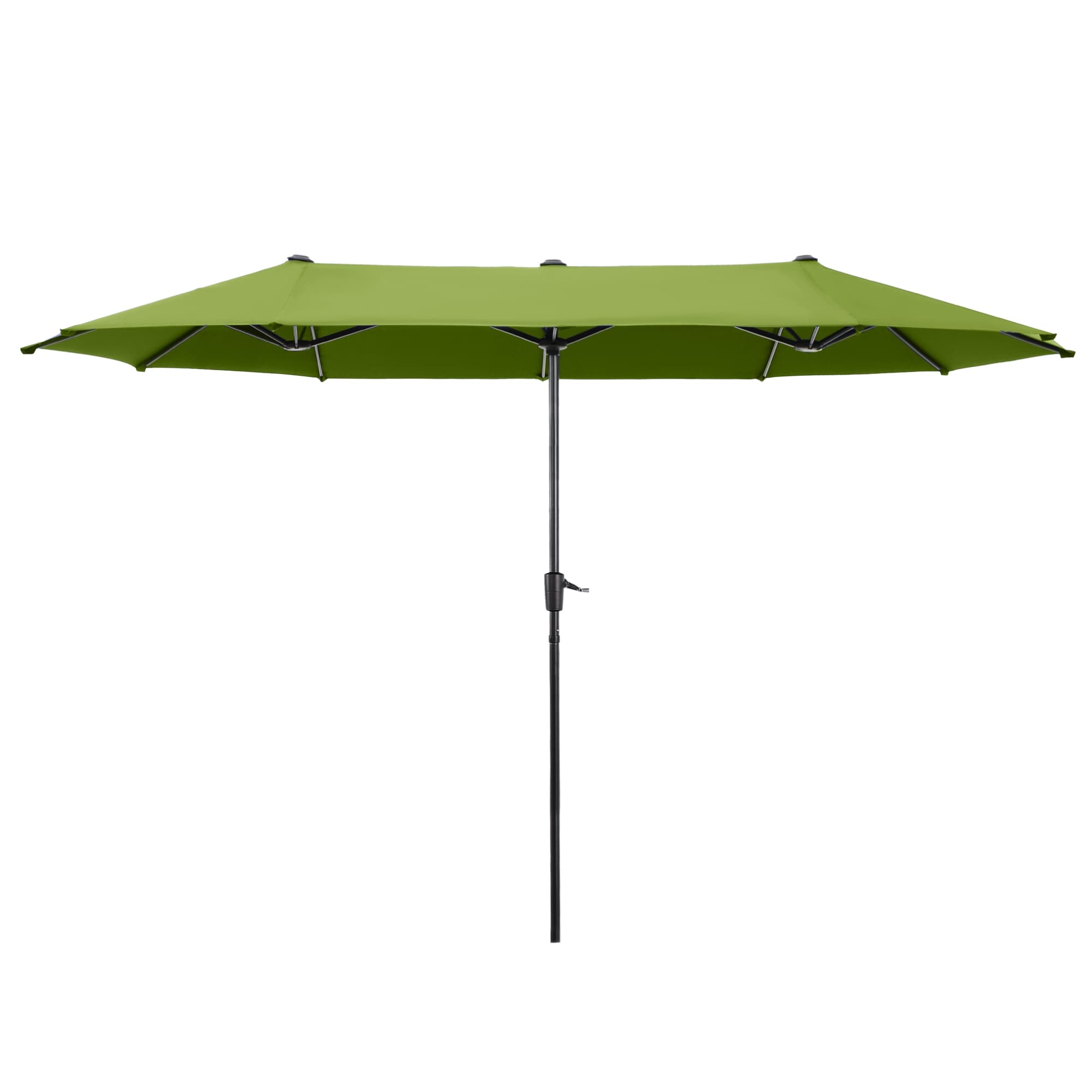 Parasol de patio double face MAISON ARTS de 13 pieds extra large avec manivelle