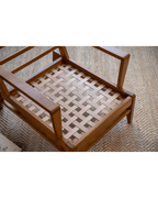 Fauteuil de salon en cuir René