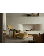 Chaise longue en rotin Slide
