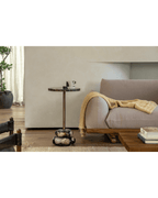 Table d'appoint en bois pétrifié Lolli