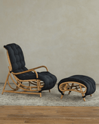 Chaise longue en rotin Nalgae