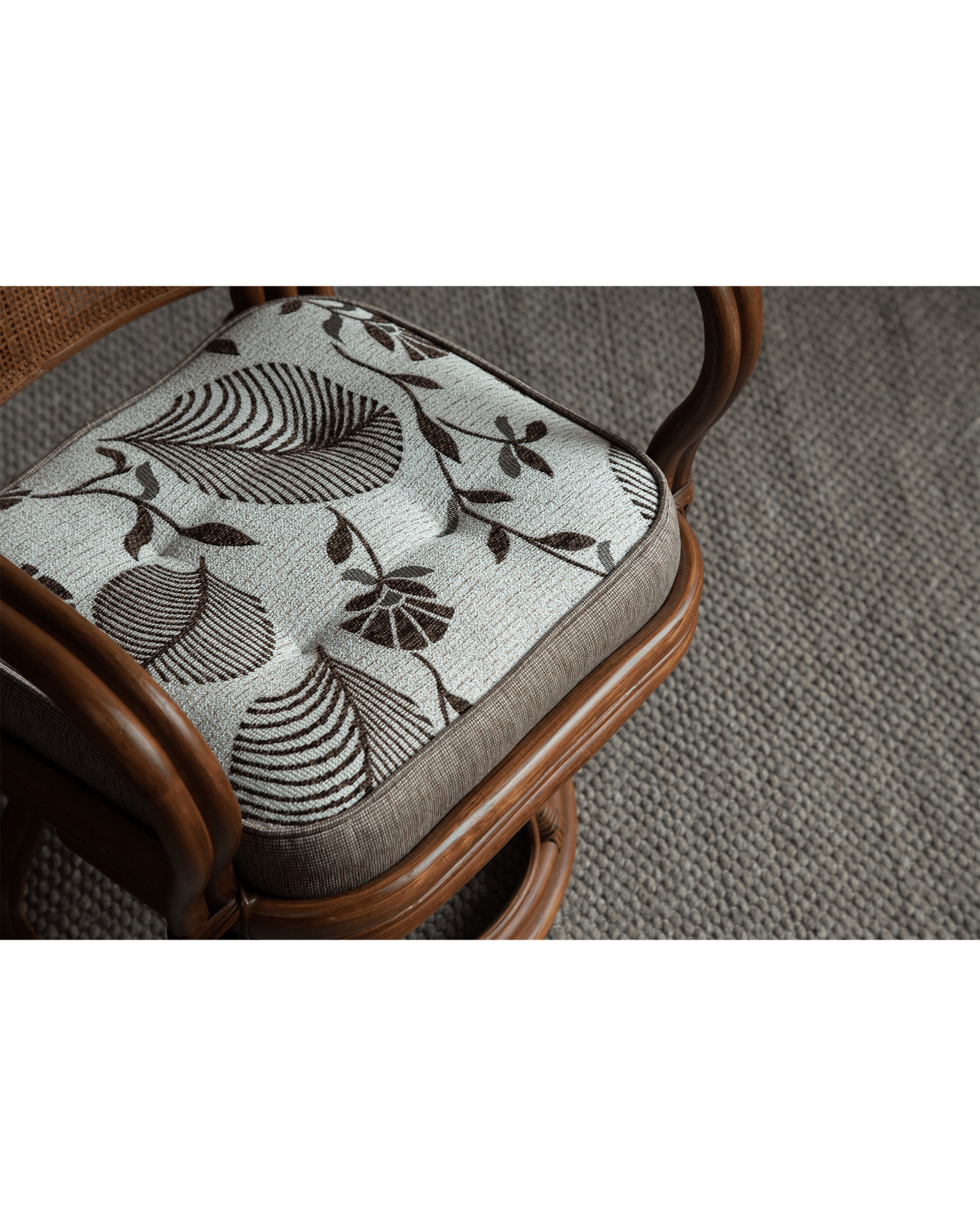 Chaise pivotante en rotin Ray Mini
