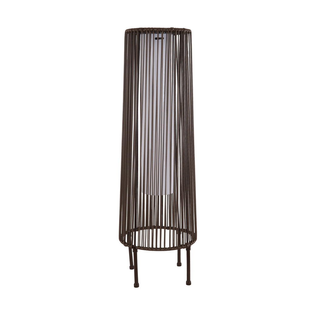 Lot de 2 lampadaires solaires d'extérieur