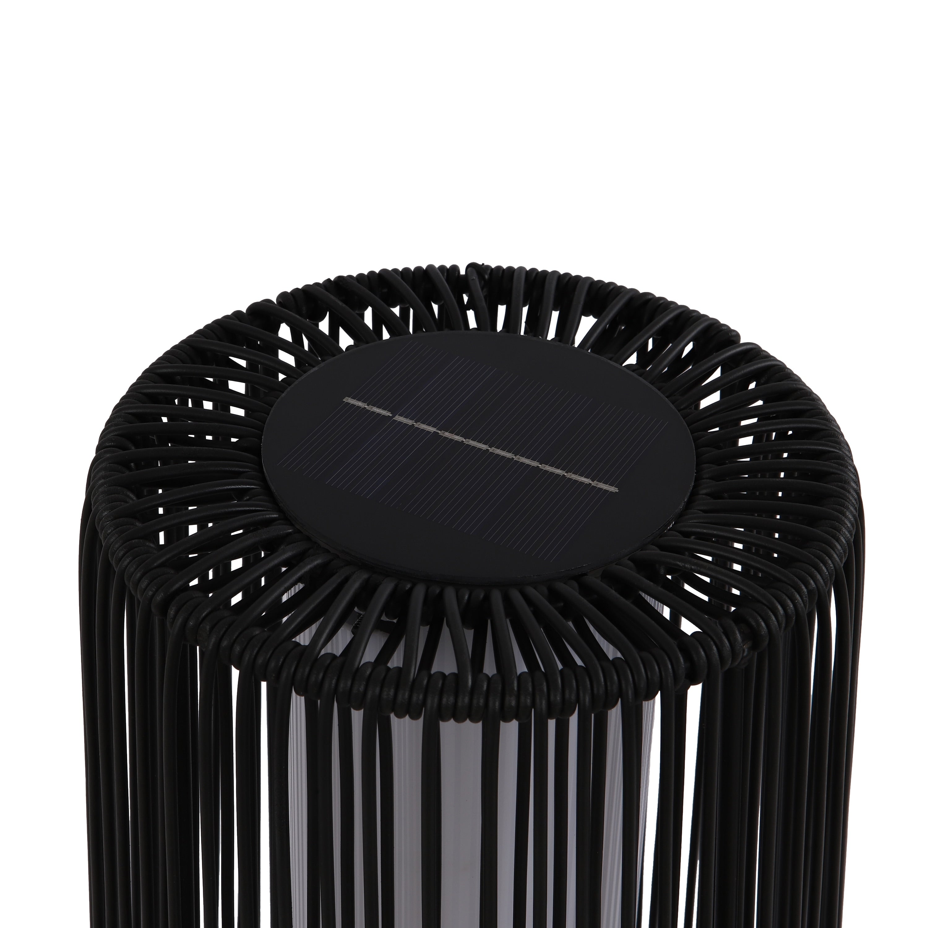 Lot de 2 lampadaires solaires d'extérieur