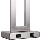 Ensemble de 22 lampes de table USB grises à commande tactile