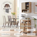 Armoire murale de salle de bain moderne, armoire à pharmacie, organiseur de rangement mural