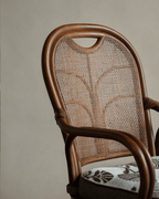Chaise pivotante en rotin Ray Mini
