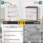 Classeur métallique verrouillable à 3 tiroirs pour bureau à domicile, armoire roulante entièrement assemblée