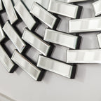 Miroir mural en forme de soleil Miroir d'appoint rond