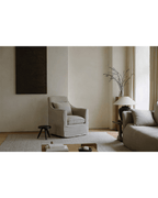 Fauteuil recouvert de tissu Sola