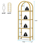 Bibliothèque ouverte, étagères de rangement industrielles avec cadre en métal
