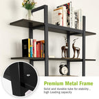 Bibliothèque à 5 niveaux, style industriel vintage