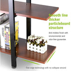 Bibliothèque à 5 niveaux, style industriel vintage