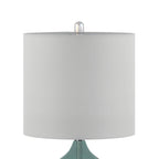 Lampe de table en verre courbé Ellipse, lot de 2