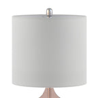 Lampe de table en verre courbé Ellipse, lot de 2