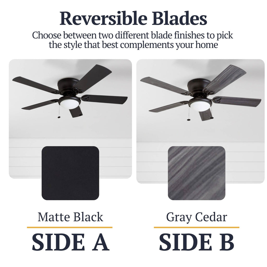 Ventilateur de plafond LED d'intérieur traditionnel Prominence Home Benton avec lumière et chaînes de traction