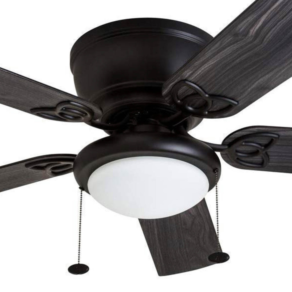 Ventilateur de plafond LED d'intérieur traditionnel Prominence Home Benton avec lumière et chaînes de traction