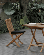 Chaise de salle à manger pliante d'extérieur