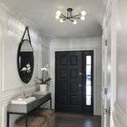 Plafonnier semi-encastré moderne en métal Sputnik de 60 cm (23,62 po)