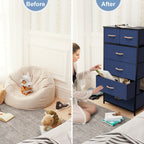 Commode verticale à 6 tiroirs de Crestlive Products