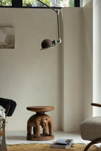 Table d'appoint sculpturale tribale