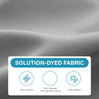 Parasol de marché rectangulaire de 8 x 10 pieds avec manivelle et inclinaison, résistant aux UV