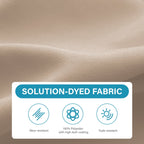 Parasol de marché rectangulaire de 8 x 10 pieds avec manivelle et inclinaison, résistant aux UV