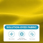 Parasol de marché rectangulaire de 8 x 10 pieds avec manivelle et inclinaison, résistant aux UV