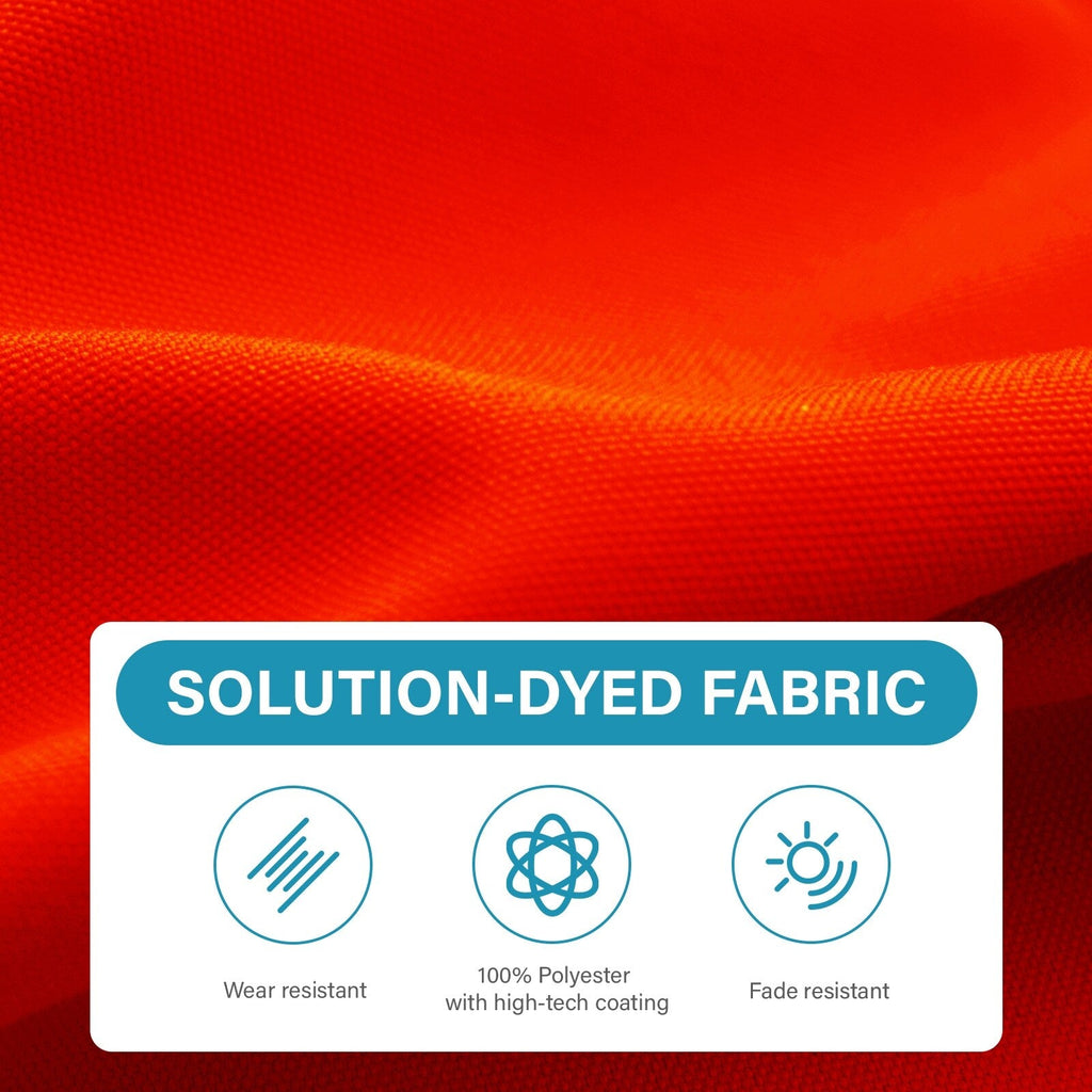 Parasol de marché rectangulaire de 8 x 10 pieds avec manivelle et inclinaison, résistant aux UV