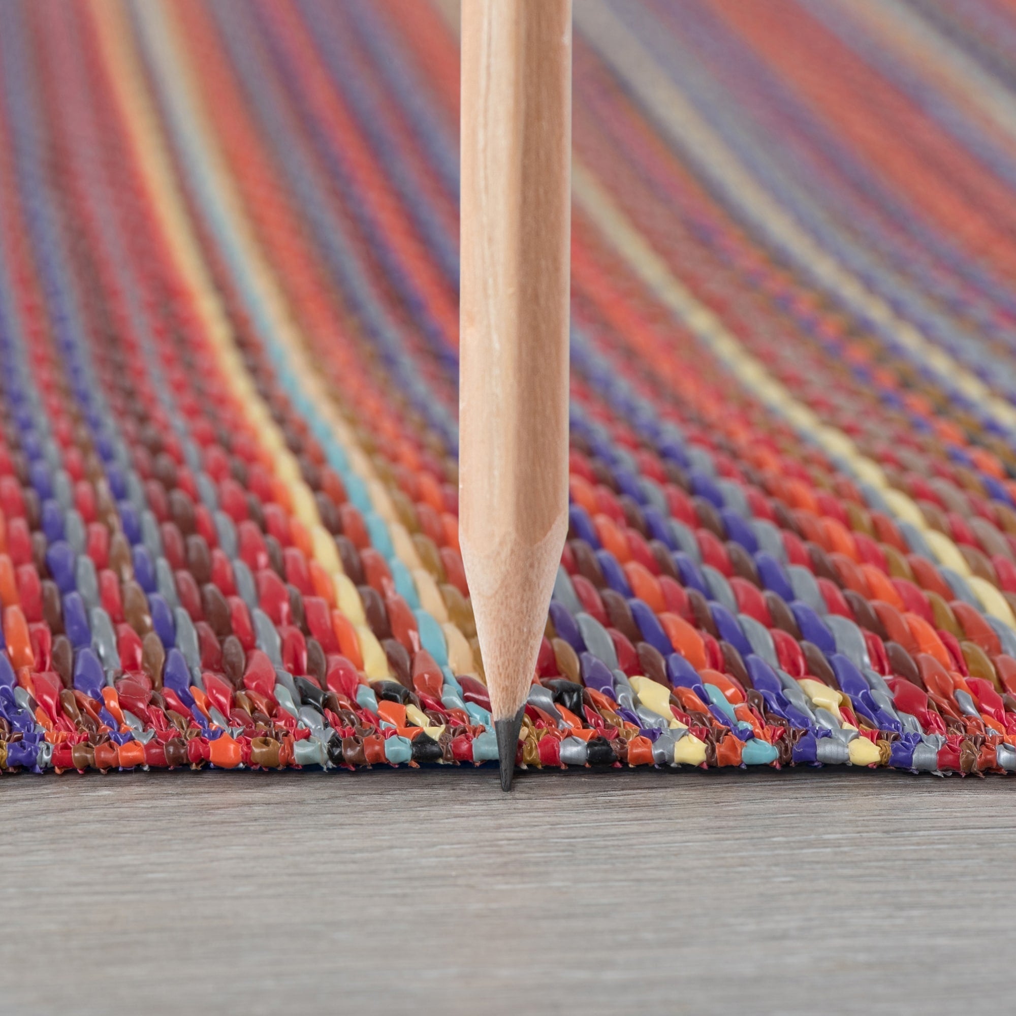 Tapis d'intérieur/extérieur à rayures Sundown Beach