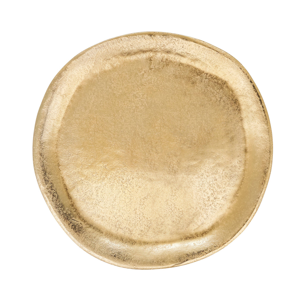 Assiettes de présentation en aluminium (lot de 4)