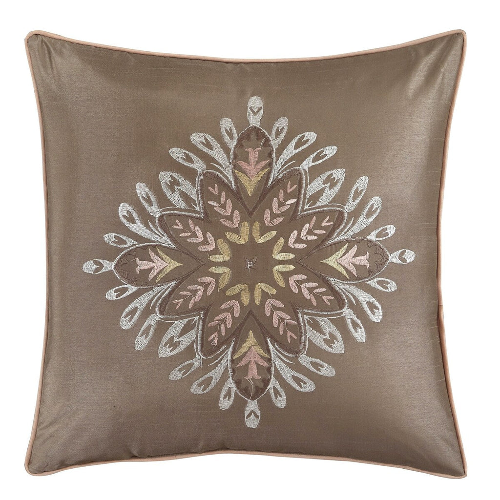 Ensemble de couette 6 pièces en jacquard médaillon Summerfield de Porch &amp; Den