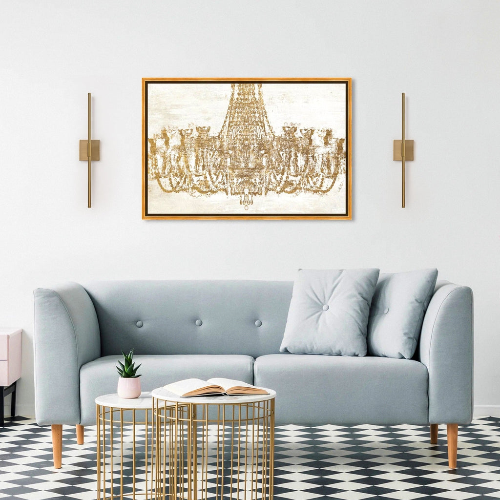 Applique murale linéaire moderne à 1 ampoule, noire/dorée/nickel, à LED, à intensité variable, pour salle de bain