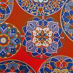 Ensemble de 3 coussins de canapé d'intérieur/extérieur capitonnés à dossier arrondi - 19 x 19