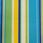 Ensemble de 3 coussins de canapé d'intérieur/extérieur capitonnés à dossier arrondi - 19 x 19