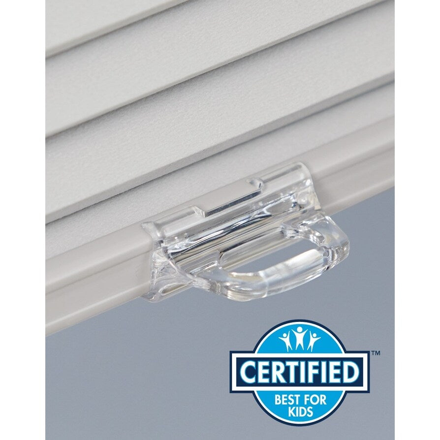 Store alvéolaire occultant sans fil BlindsAvenue, cellule simple 9/16, blanc